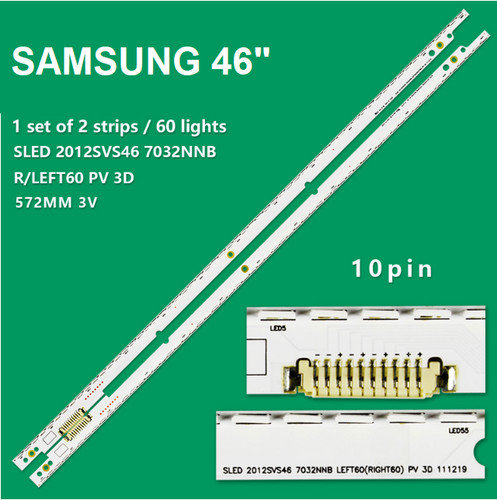 Kit barre strip led tv - strip,